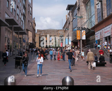 Buchanan Street Einkaufsviertel Glasgow Schottland, Vereinigtes Königreich Stockfoto