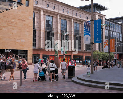 Buchanan Street Einkaufsviertel Glasgow Schottland, Vereinigtes Königreich Stockfoto