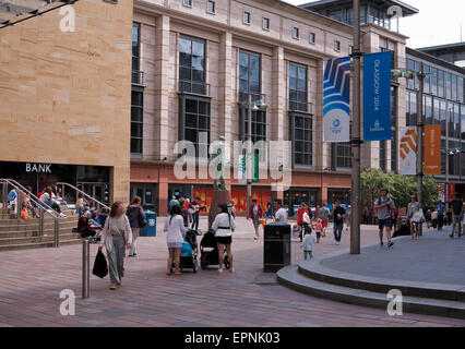 Buchanan Street Einkaufsviertel Glasgow Schottland, Vereinigtes Königreich Stockfoto