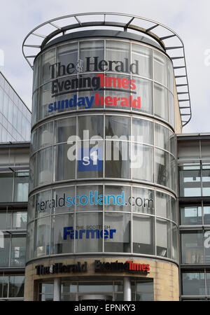 Der Herold Gebäude Glasgow Schottland, Vereinigtes Königreich Stockfoto