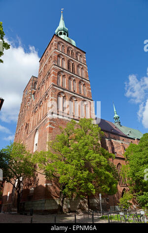 Nikolaikirche, Stralsund, Mecklenburg-West Pomerania, Deutschland Stockfoto