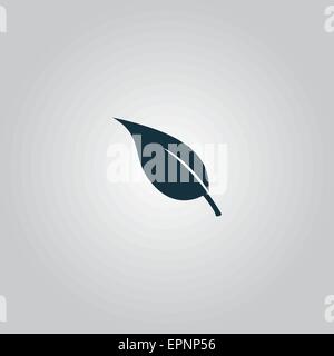 Blatt-Symbol Stock Vektor