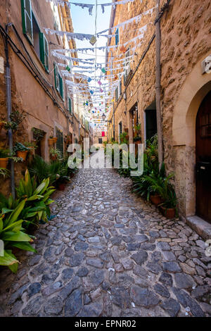 Grüße aus Mallorca, die Insel in Spanien Stockfoto