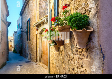 Grüße aus Mallorca, die Insel in Spanien Stockfoto