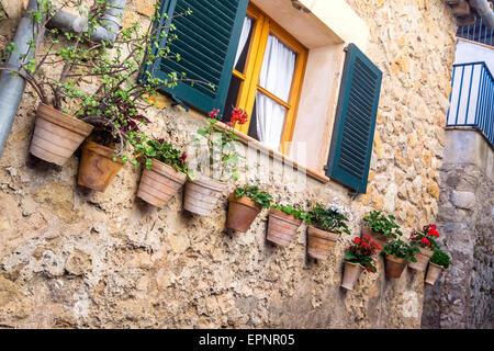 Grüße aus Mallorca, die Insel in Spanien Stockfoto