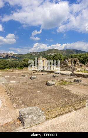 Villa Adriana, Tivoli, Latium, Italien, UNESCO-Weltkulturerbe Stockfoto