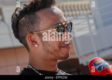 Monte Carlo, Monaco, 20. Mai 2015. Lewis Hamilton (GBR), Treiber für Mercedes F1 Team. Medientag der Formel 1 Grand Prix von Monaco, Monte Carlo. Bildnachweis: Kevin Bennett/Alamy Live-Nachrichten Stockfoto