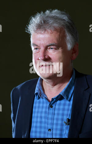 Fotos von Ken MacLeod Edinburgh International Book Festival 2014 in Charlotte Square Gardens. Edinburgh. Pako Mera 13.08.2014 Stockfoto