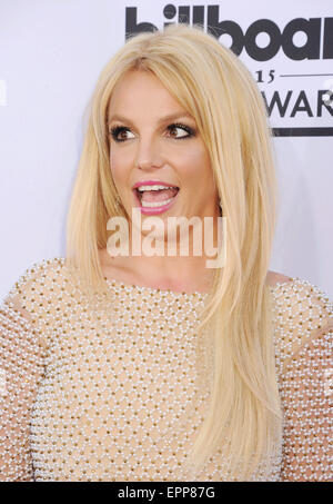 BRITNEY SPEARS uns Sänger bei den Billboard Awards Zeremonie im Mai 2015. Foto Jeffrey Mayer Stockfoto