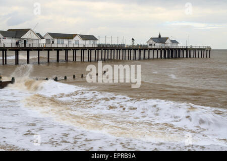 Southwold Pier Southwold in Suffolk England Stockfoto