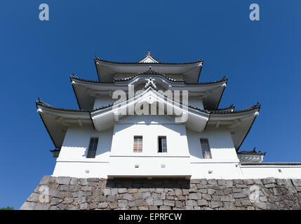 Die ursprünglichen Ninja Burg von Iga Ueno auch bekannt als "Hakuho" oder White Phoenix Castle Stockfoto