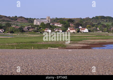 Salthouse Kirche und Dorf, Küste North Norfolk, England UK Stockfoto