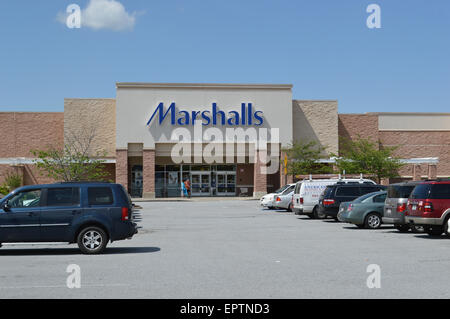 Ein Streckenposten Store befindet sich in Hendersonville, North Carolina, USA Stockfoto