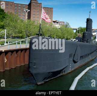 USS Croaker u-Boot in See Erie, Buffalo und Erie County Naval & Military Park, Buffalo, New York City, New York State, USA Stockfoto