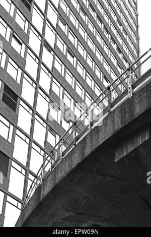 Ein Bürohaus in Manchester Stockfoto