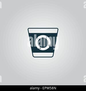 recycle bin vector Stock Vektor