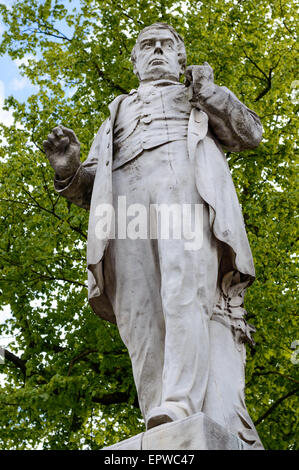 Statue von George Leeman - ehemaliger Rechtsanwalt, Eisenbahner und einer liberalen Mitglied des Parlaments (MP) für die Stadt von York Stockfoto