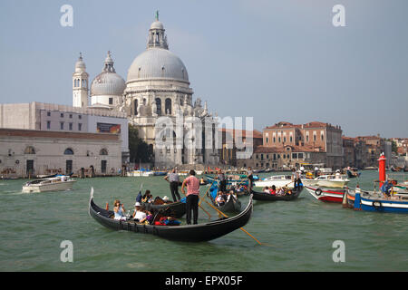 Punta della Dogana, Dorsoduro, Venedig, Italien Stockfoto