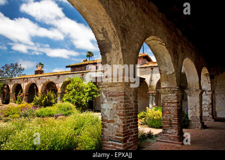 Die Mission San Juan Capistrano Stockfoto