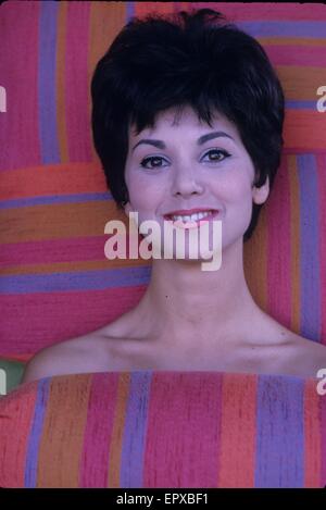 MARLO THOMAS 1961. © Don Ornitz/Globe Fotos/ZUMA Draht/Alamy Live-Nachrichten Stockfoto