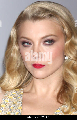 Los Angeles Premiere von "die Tribute von Panem: Mockingjay - Teil 1: im Nokia Theatre L.A. Live - Ankünfte mit: Natalie Dormer wo: Los Angeles, California, Vereinigte Staaten von Amerika bei: Kredit-17. November 2014: Nicky Nelson/WENN.com Stockfoto