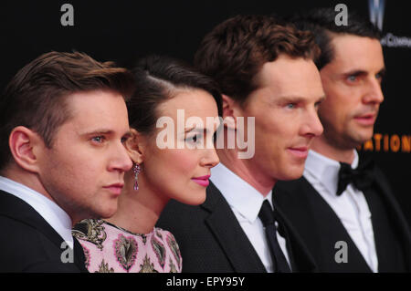 Benedict Cumberbatch Matthew Goode Die Nachahmung Spiel 2014 Stockfotografie Alamy