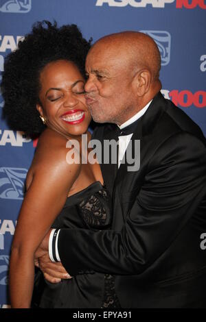 Die ASCAP Centennial Awards statt im Waldorf-Astoria-Hotel - Anreise mit: Berry Gordy, Rhonda Ross Kendrick Where: New York City, New York, USA bei: Kredit-17. November 2014: Joel Ginsburg/WENN.com Stockfoto