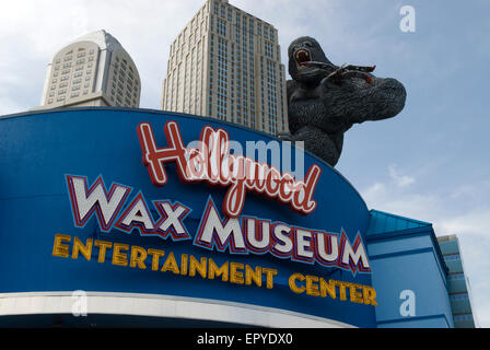 Hollywood Wachsfigurenkabinett Myrtle Beach SC USA Stockfoto