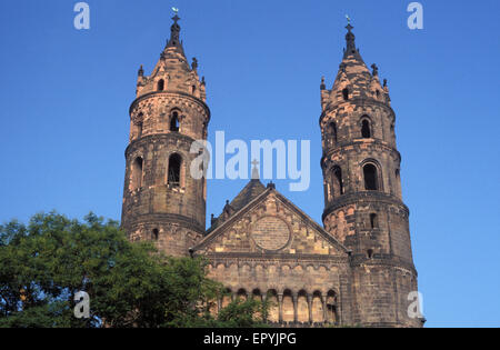 DEU, Deutschland, Wurm, der Kathedrale.  DEU, Deutschland, Worms, der Dom. Stockfoto