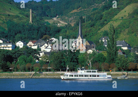 DEU, Deutschland, Braubach am Rhein.  DEU, Deutschland, Braubach am Rhein. Stockfoto