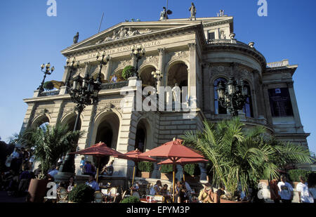 DEU, Deutschland, Hessen, Frankfurt, der alten Oper.  DEU, Deutschland, Hessen, Frankfurt Am Main sterben Alte Oper. Stockfoto