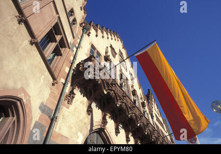 DEU, Deutschland, Hessen, Frankfurt, Nicolaikirche, Roemer, Rathaus.  DEU, Deutschland, Hessen, Frankfurt Am Main, der Nicolaikirche, Stockfoto