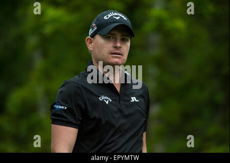 Wentworth, UK. 23. Mai 2015. BMW PGA Golf Championship. Runde 3. James Morrison [ger] in der dritten Runde der 2015 BMW PGA Championship von The West Course Wentworth Golf Club Credit: Action Plus Sport/Alamy Live News Stockfoto