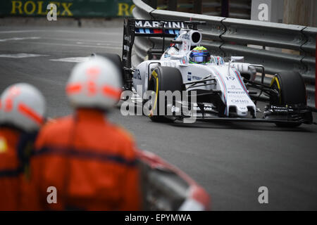 Monte Carlo, Monaco. 23. Mai 2015. Qualifying in der Formel 1 Grand Prix von Monaco, Monte Carlo. Bildnachweis: Kevin Bennett/Alamy Live-Nachrichten Stockfoto