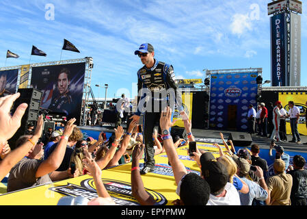 2014 Ford Meisterschaft Wochenende - pre-Race-Zeremonien für die NASCAR Sprint Cup Series Ford EcoBoost 400 mit: Jimmie Johnson, Treiber von des #48 Lowes Chevrolet wo: Homestead Miami, Florida, USA bei: Kredit-17. November 2014: Johnny Louis/WENN.com Stockfoto