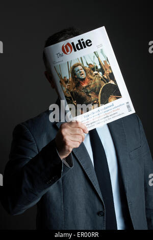 Andy McNab an literarischen Oldie Mittagessen 19.05.15 Stockfoto