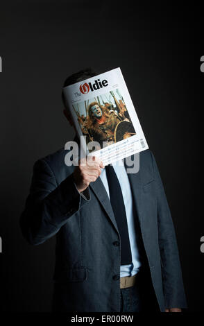 Andy McNab an literarischen Oldie Mittagessen 19.05.15 Stockfoto