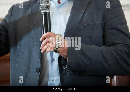 Andy McNab an literarischen Oldie Mittagessen 19.05.15 Stockfoto