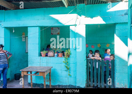 Christliche Schule in Guazacapan Guatemala Stockfoto