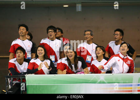 Tokio, Japan. 22. Mai 2015. Team Japan (JPN) schwimmen Gruppe: Japan Open 2015 bei Tatsumi International Swimming Pool in Tokio, Japan. © Yohei Osada/AFLO SPORT/Alamy Live-Nachrichten Stockfoto