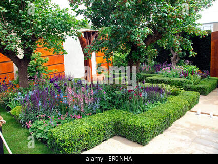 Morgan Stanley gesunde Städte Garten RHS Chelsea Flower Show 2015 Stockfoto