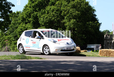 Teilnehmer bei der diesjährigen Motorsport-Sprint Event im Motorsport im Palast in Südlondon 24.05.2015 Stockfoto