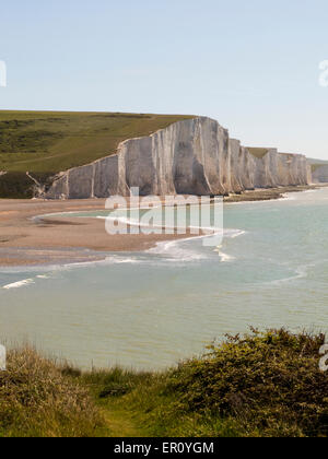 Sieben Schwestern East Sussex UK Stockfoto