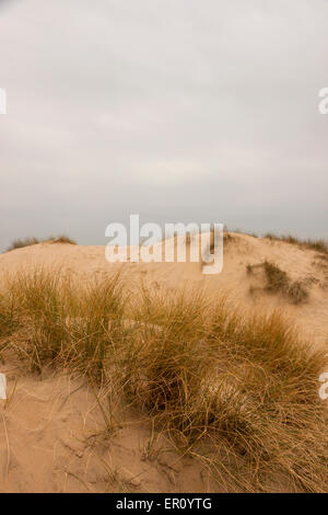 Formby Sanddünen Strand Stockfoto