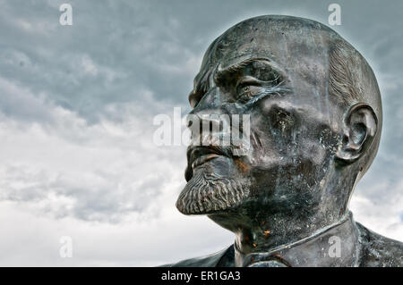 Lenin-Statue in Cavriago, Emilia-Romagna, Italien Stockfoto