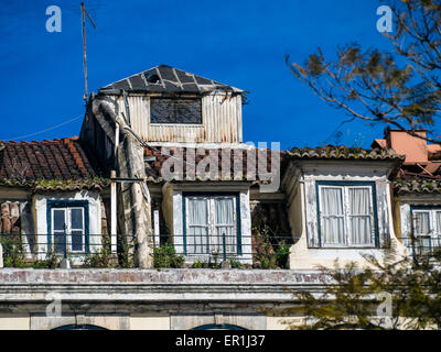 LISSABON, PORTUGAL - 05. MÄRZ 2015: Dachterrasse Stockfoto