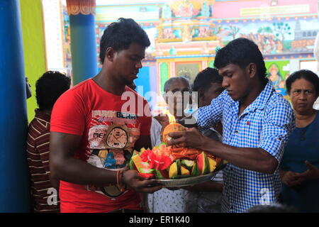 Koneswaram Kovil Hindu Tempel, Trincomalee, Sri Lanka, Asien Stockfoto