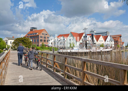 Hafen Sie Museum Wolgast, Mecklenburg-West Pomerania, Deutschland Stockfoto