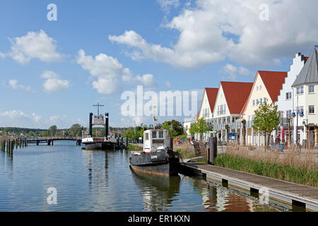 Hafen Sie Museum Wolgast, Mecklenburg-West Pomerania, Deutschland Stockfoto