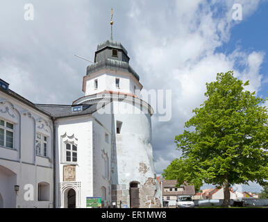 Burg, Ueckermuende, Stettin Bucht, Mecklenburg-West Pomerania, Deutschland Stockfoto